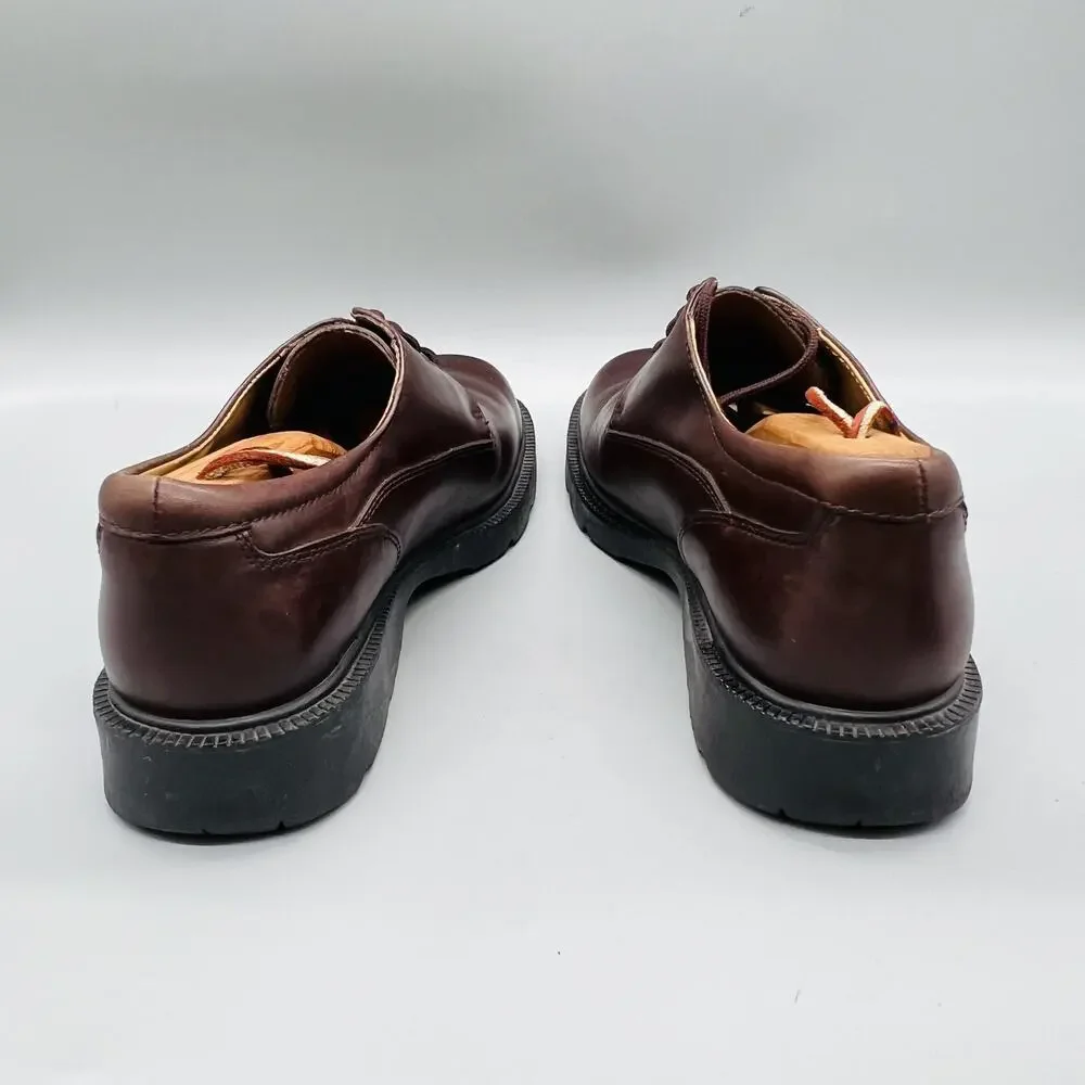 Timberland Shoes Mens 10 Brown Leather SMART Comfort Oxford Casual Walking